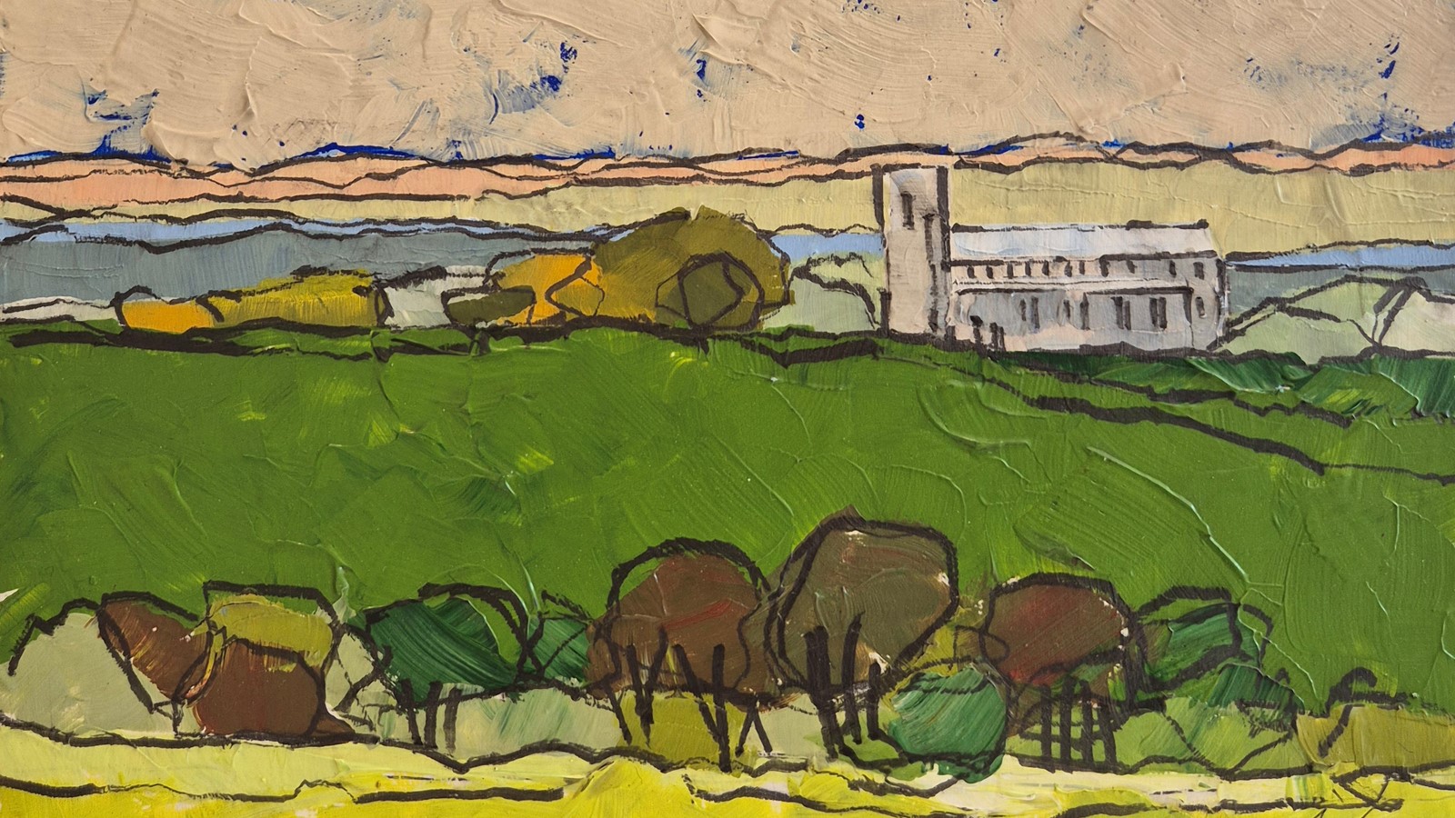 painting of Salthouse Church