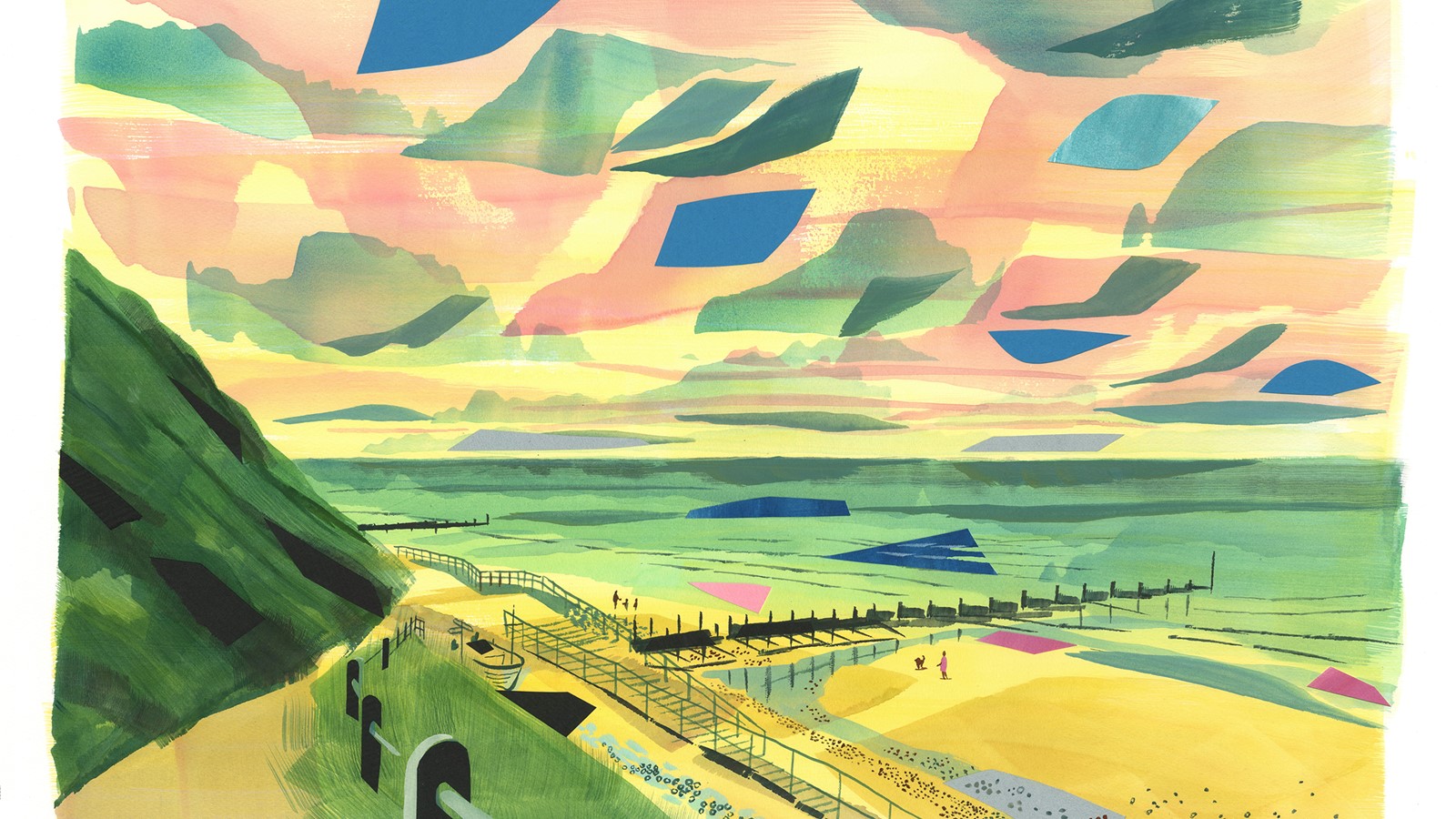 painting of Overstrand